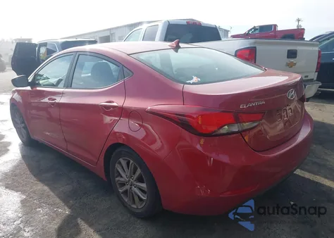 2014 Hyundai Elantra Se z USA, uszkodzony, nr VIN KMHDH4AE5EU048116